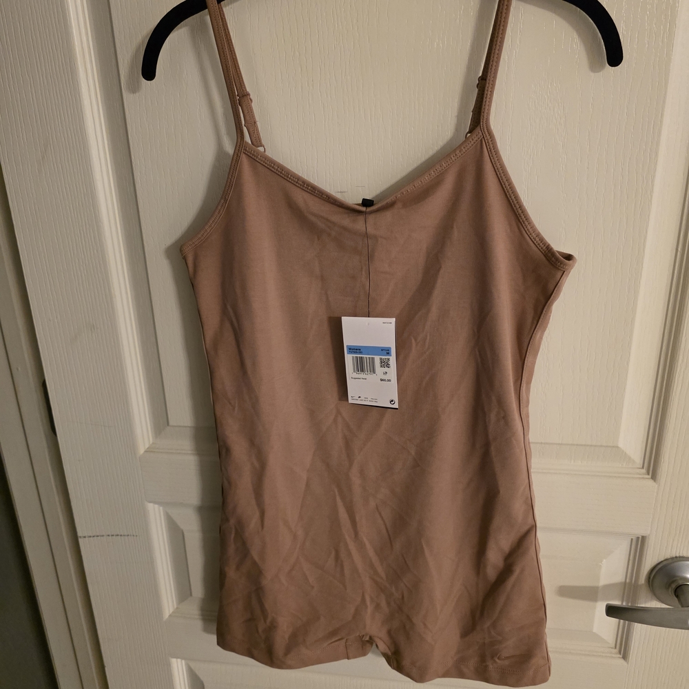 Women's Tan Bodysuit